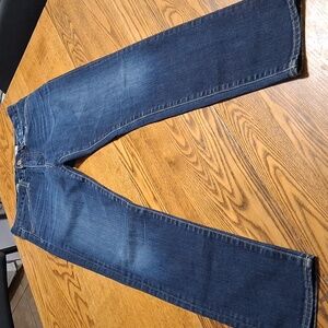 AG ADRIANO GOLDSCHMIED Jeans Womens 27 Preowned BLUE Denim